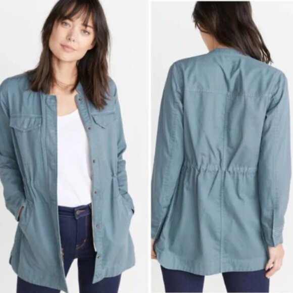 Marine Layer | Cotton Linen Blend Charlotte Utility Jacket size XS - Picture 1 of 8